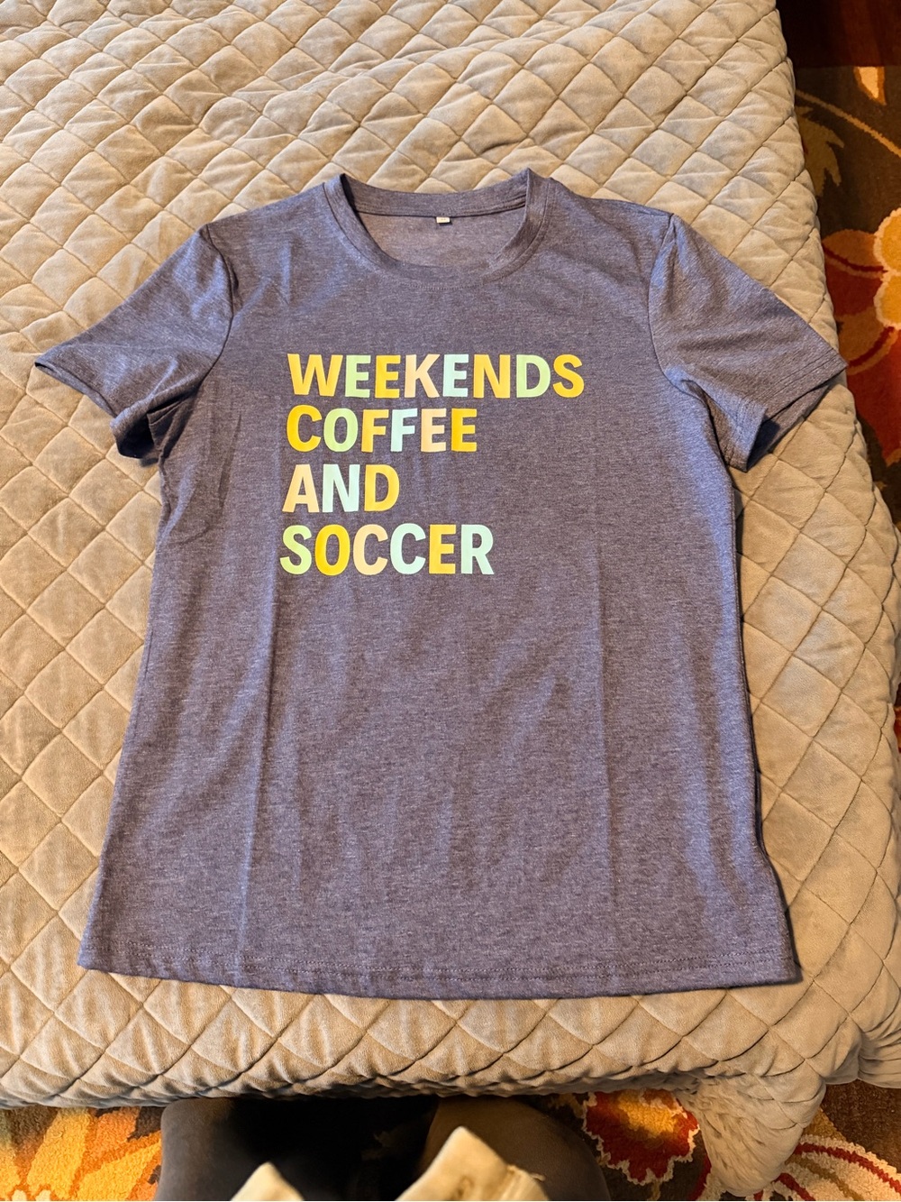 Soccer tee